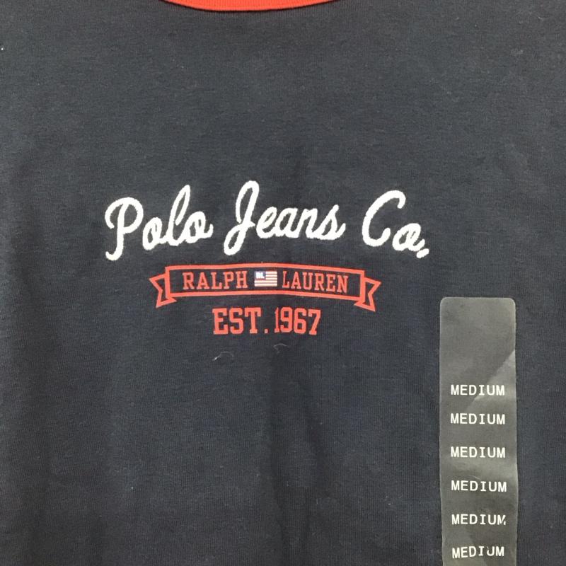ポロジーンズ Polo Jeans Co. Tシャツ 半袖 M 無地 紺 / ネイビー /  レディース USED 古着 中古 10133351