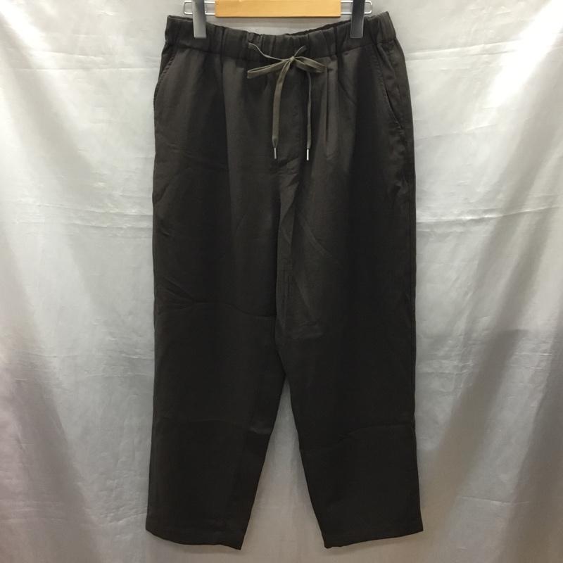 レリューム relume パンツ ワークパンツ、ペインターパンツ ワイドパンツ カジュアルパンツ ワークパンツ L 無地 茶 / ブラウン /  メンズ USED 古着 中古 10122348