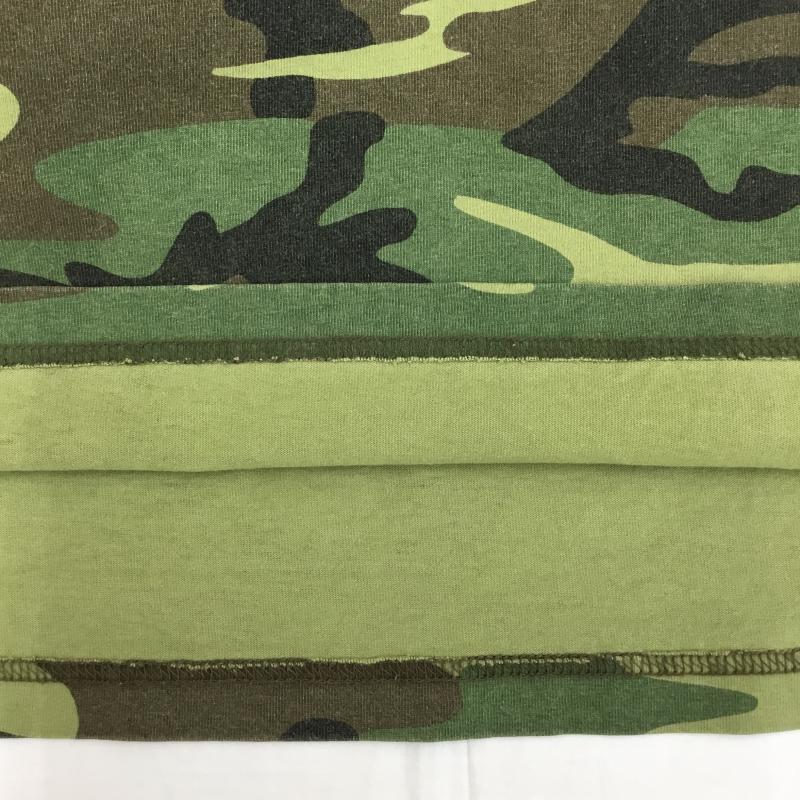 ステューシー STUSSY Tシャツ 半袖 M カモフラージュ柄・迷彩 緑 / グリーン /  メンズ USED 古着 中古 10144401