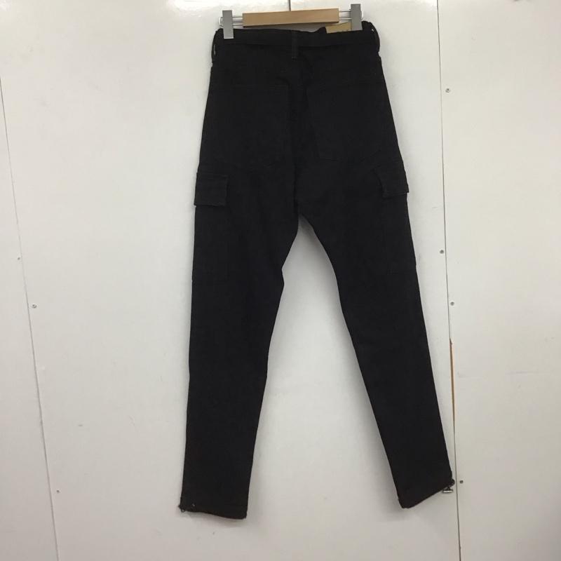ミニマル mnml ボトムス ボトムス カーゴパンツ 28 無地 黒 / ブラック /  メンズ USED 古着 中古 10146363
