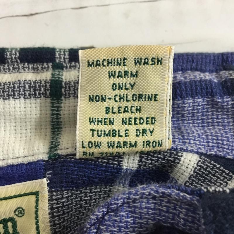 エルエルビーン L.L.Bean シャツ、ブラウス 半袖 COOL WEAVE コットン LL チェック マルチカラー / マルチカラー /  メンズ USED 古着 中古 10119758