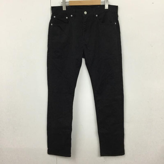 リーバイストラウスアンドコー Levi Strauss & co. パンツ デニム、ジーンズ スリムパンツ カジュアルパンツ ストレートパンツ ストレッチパンツ 32インチ 無地 黒 / ブラック /  メンズ USED 古着 中古 10120654