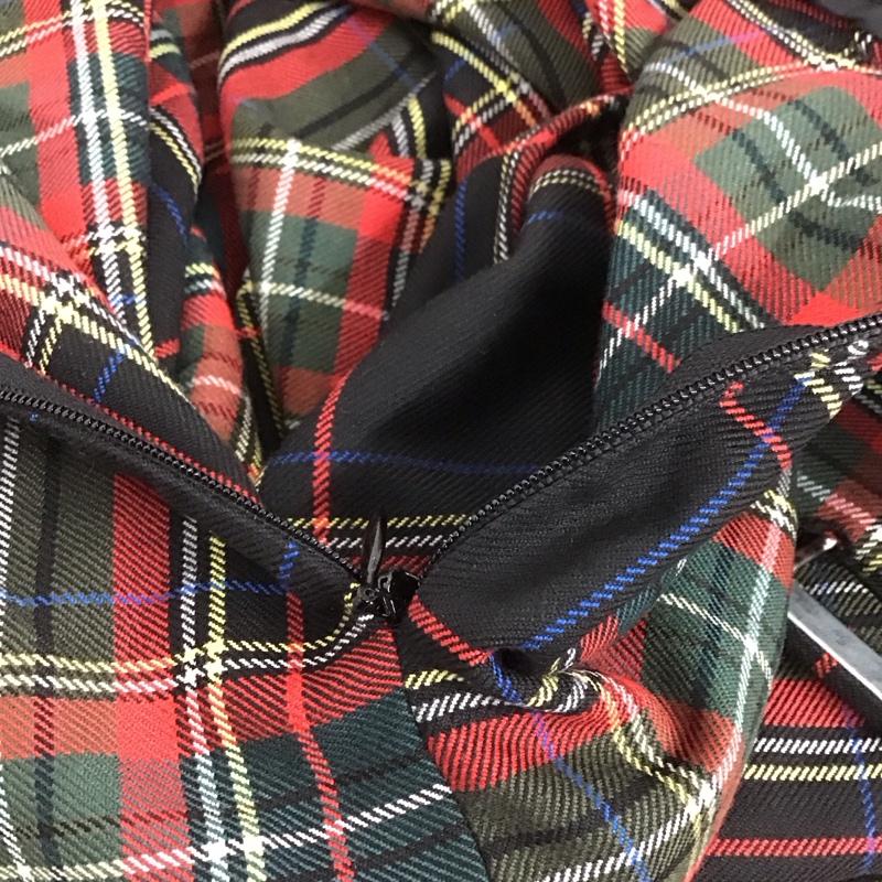 ザラ ZARA スカート ロングスカート 4886 248 800 ベルト付き XS チェック マルチカラー / マルチカラー /  レディース USED 古着 中古 10111422