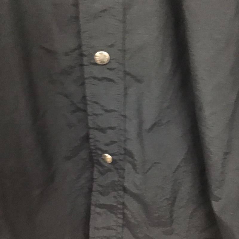 ザノースフェイス THE NORTH FACE シャツ、ブラウス 長袖 NR11961 Nuptse Shirt M 無地 黒 / ブラック /  メンズ USED 古着 中古 10134847
