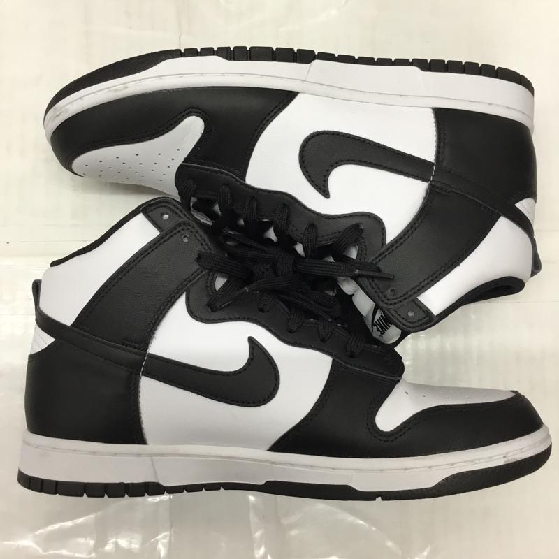 ナイキ NIKE スニーカー スニーカー DD1399 105 DUNK HI RETRO 27.5cm 箱有 27.5cm ロゴ、文字 白 / ホワイト / X 黒 / ブラック /  メンズ USED 古着 中古 10120735
