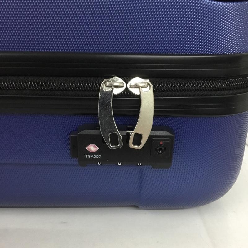 古着 USED スーツケース、トランク スーツケース、トランク トラベルキャリーケース VENEZIA 無地 紺 / ネイビー /  メンズ USED 古着 中古 10132134
