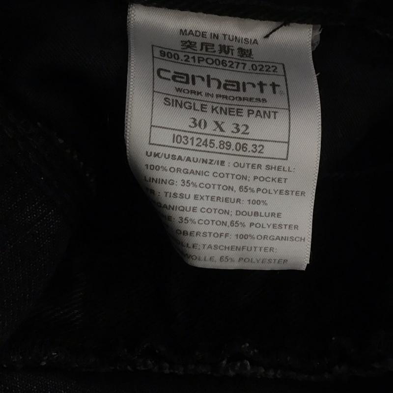 カーハート Carhartt パンツ デニム、ジーンズ デニムパンツ ワイドパンツ カジュアルパンツ カーゴパンツ 30インチ 無地 黒 / ブラック /  メンズ USED 古着 中古 10142982
