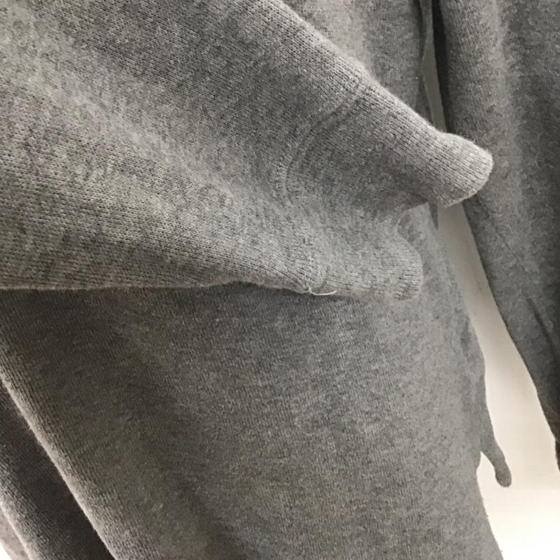 ポロラルフローレン POLO RALPH LAUREN カットソー 長袖 長袖カットソー ジップアップネックカットソー ロングスリーブカットソー M ロゴ、文字 灰 / グレー /  メンズ USED 古着 中古 10123892