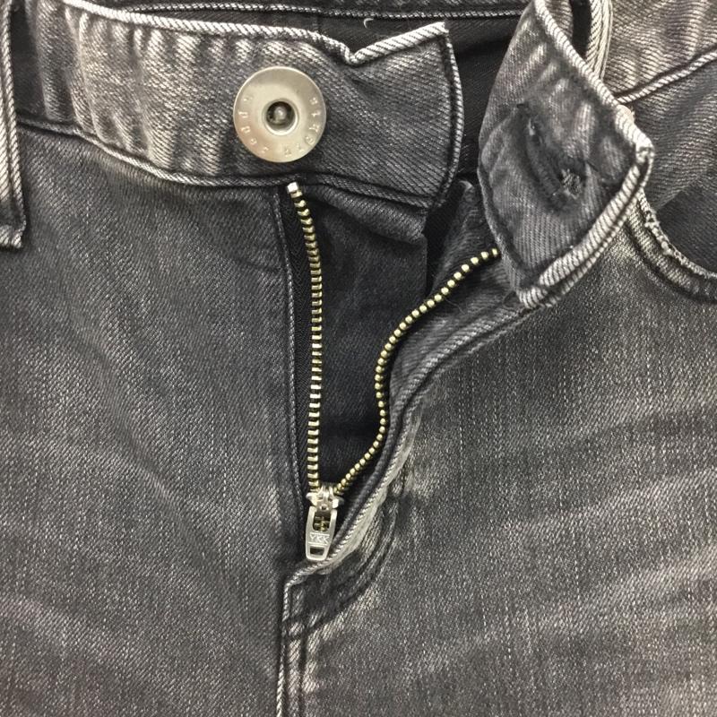 アッパーハイツ upperhights パンツ デニム、ジーンズ 351219 ストレッチ 無地 黒 / ブラック /  レディース USED 古着 中古 10107027
