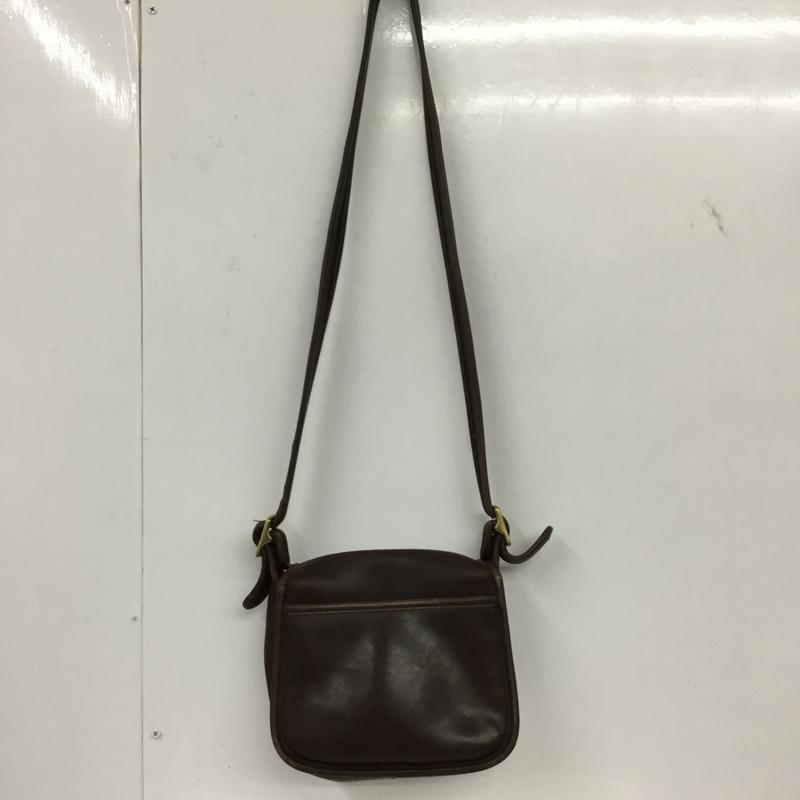 コーチ COACH ショルダーバッグ ショルダーバッグ 9965 レザー 無地 茶 / ブラウン /  レディース USED 古着 中古 10141946