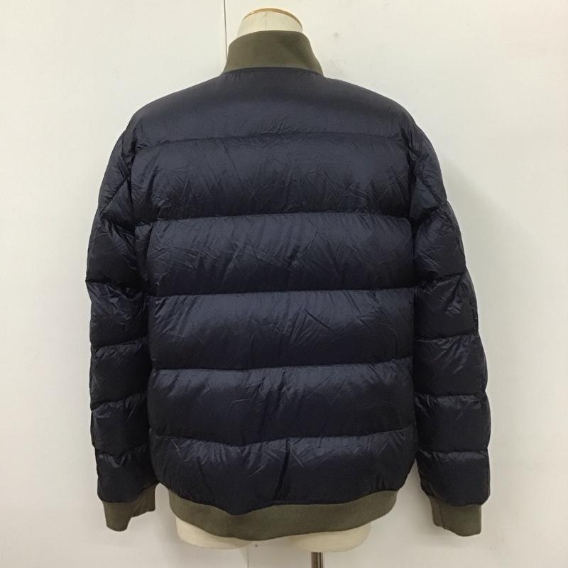 エディーバウアー Eddie Bauer ジャケット、上着 ジャンパー、ブルゾン ジップアップジャケット ダウンジャケット カジュアルジャケット アウター リバーシブル L 無地 茶 / ブラウン /  メンズ USED 古着 中古 10110405