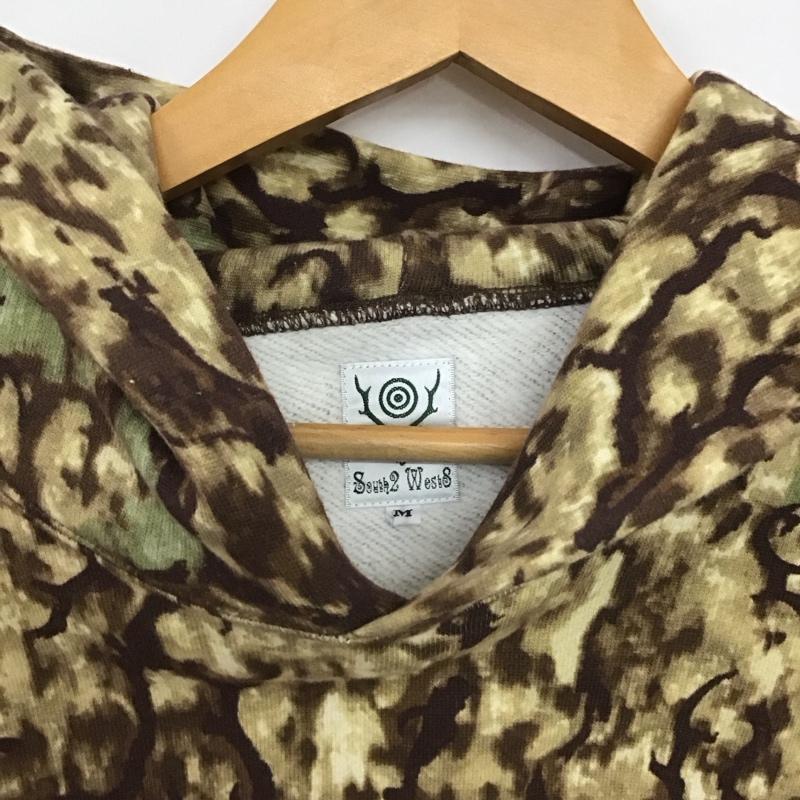 サウスツーウェストエイト South2 West8 パーカー 長袖 長袖パーカー プルオーバーパーカー スウェット M プリント マルチカラー / マルチカラー /  メンズ USED 古着 中古 10147972