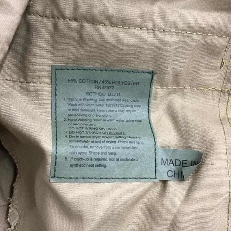 ロスコ ROTHCO パンツ ワークパンツ、ペインターパンツ ミリタリーパンツ ワイドパンツ カジュアルパンツ ストレートパンツ M カモフラージュ柄・迷彩 マルチカラー / マルチカラー /  メンズ USED 古着 中古 10117270