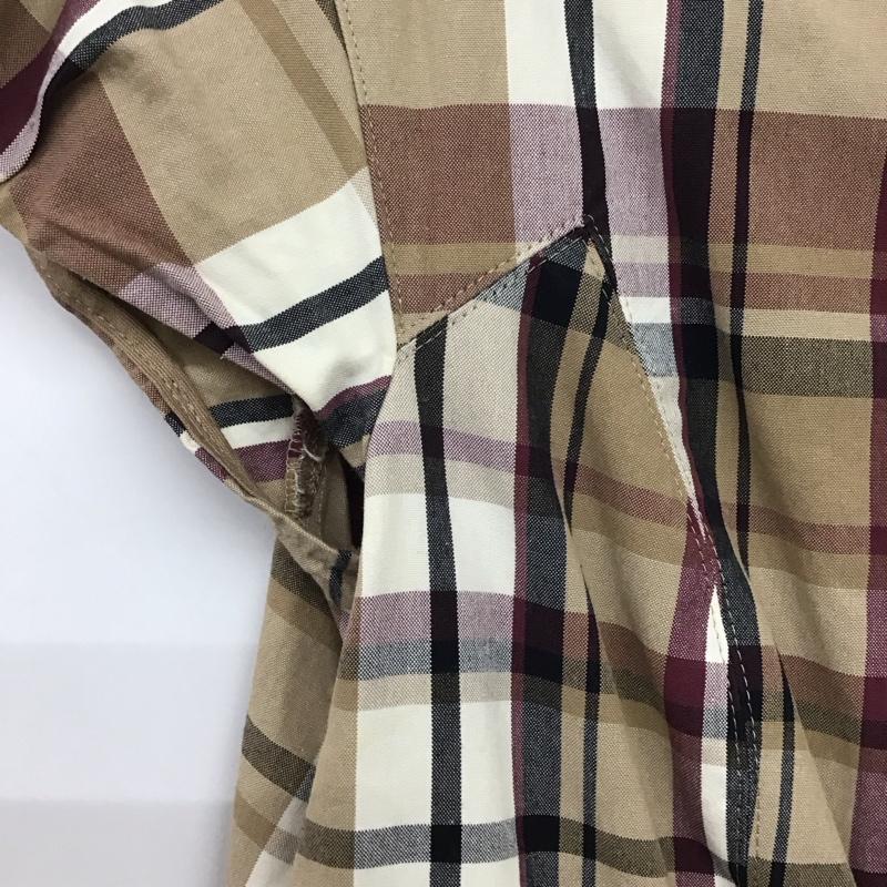 バーバリーブルーレーベル BURBERRY BLUE LABEL ワンピース ミニスカート 38 チェック マルチカラー / マルチカラー /  レディース USED 古着 中古 10139383