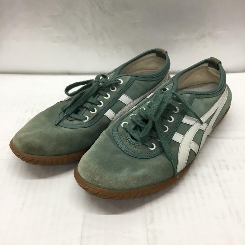 オニツカタイガー ONITSUKA TIGER スニーカー スニーカー 1183A085 ツナヒキ 27cm 27.0cm ロゴ、文字 薄緑 / ライトグリーン / X 白 / ホワイト /  メンズ USED 古着 中古 10107566