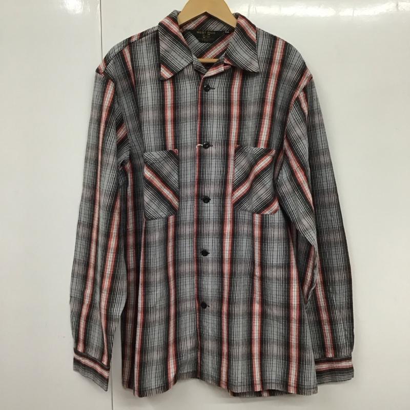 ウエストライド WESTRIDE シャツ、ブラウス 長袖 長袖シャツ チェックシャツ カラーシャツ XXL チェック マルチカラー / マルチカラー /  メンズ USED 古着 中古 10130136