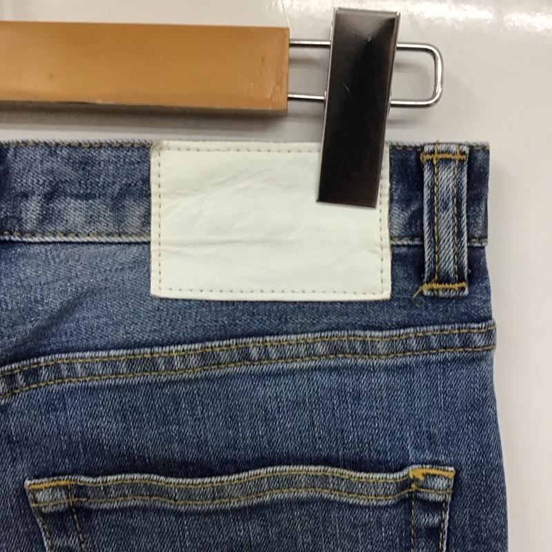 マカフィー MACPHEE パンツ デニム、ジーンズ 34 無地 水色 / ライトブルー /  レディース USED 古着 中古 10131013