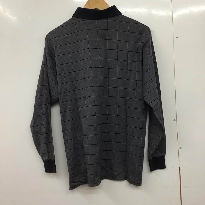 バーバリーロンドン Burberry London ポロシャツ 長袖 長袖ポロシャツ 長袖カットソー カラーシャツ L チェック マルチカラー / マルチカラー /  メンズ USED 古着 中古 10145258
