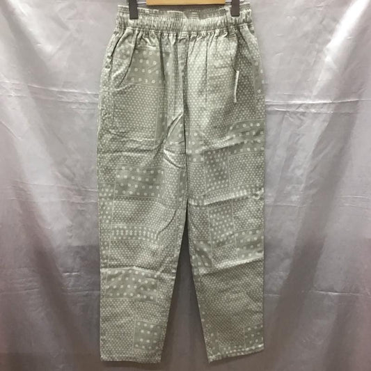 インヘリット INHERIT パンツ ワークパンツ、ペインターパンツ ワークパンツ ワイドパンツ カジュアルパンツ プリントパンツ L プリント 灰 / グレー /  メンズ USED 古着 中古 10113886