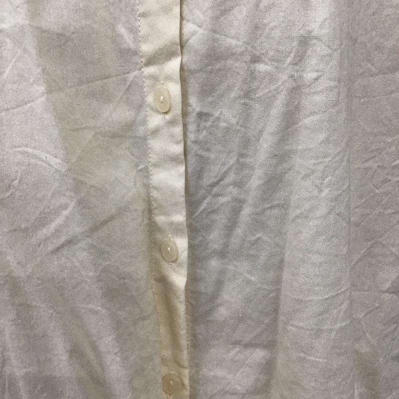 エヘカソポ ehka sopo シャツ、ブラウス 半袖 FREE 無地 オフホワイト / オフホワイト /  レディース USED 古着 中古 10109093