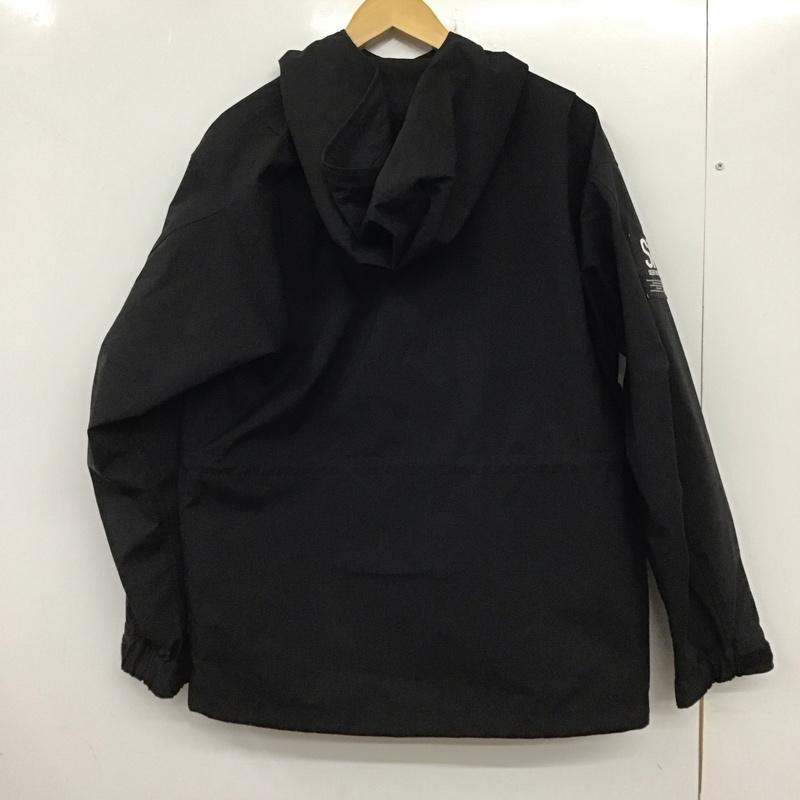 ジーユー GU ジャケット、上着 ジャケット、ブレザー 311-357025 アンダーカバー ユーティリティブルゾン ジップアップジャケット S ロゴ、文字 黒 / ブラック /  メンズ USED 古着 中古 10135905