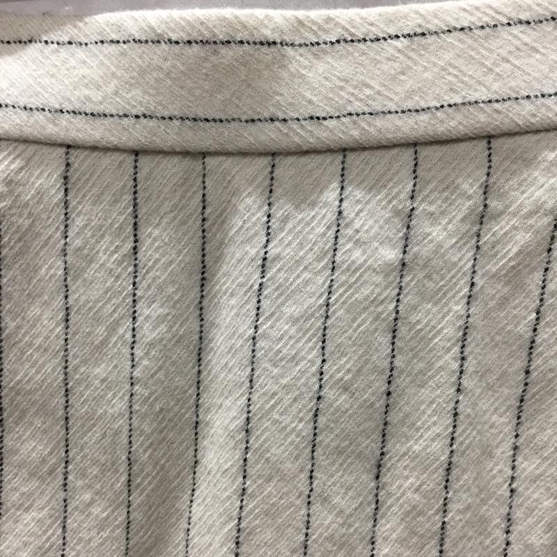 スナイデル SNIDEL スカート ミニスカート タイトスカート ミニスカート ストライプスカート 0 ストライプ 黒 / ブラック / X ベージュ / ベージュ /  レディース USED 古着 中古 10114267