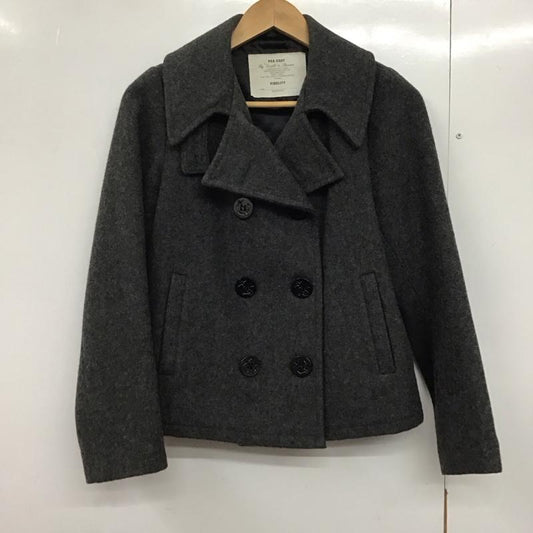 フェデリティー FIDELITY コート コート一般 ショートコート アウター カジュアルジャケット Pコート 無地 灰 / グレー /  メンズ USED 古着 中古 10141483