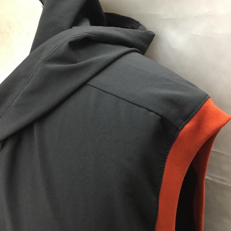 ナイキ NIKE パーカー 半袖 DM6663-010 ノースリーブパーカー DRY-FIT XXL ワンポイント 黒 / ブラック /  メンズ USED 古着 中古 10115688