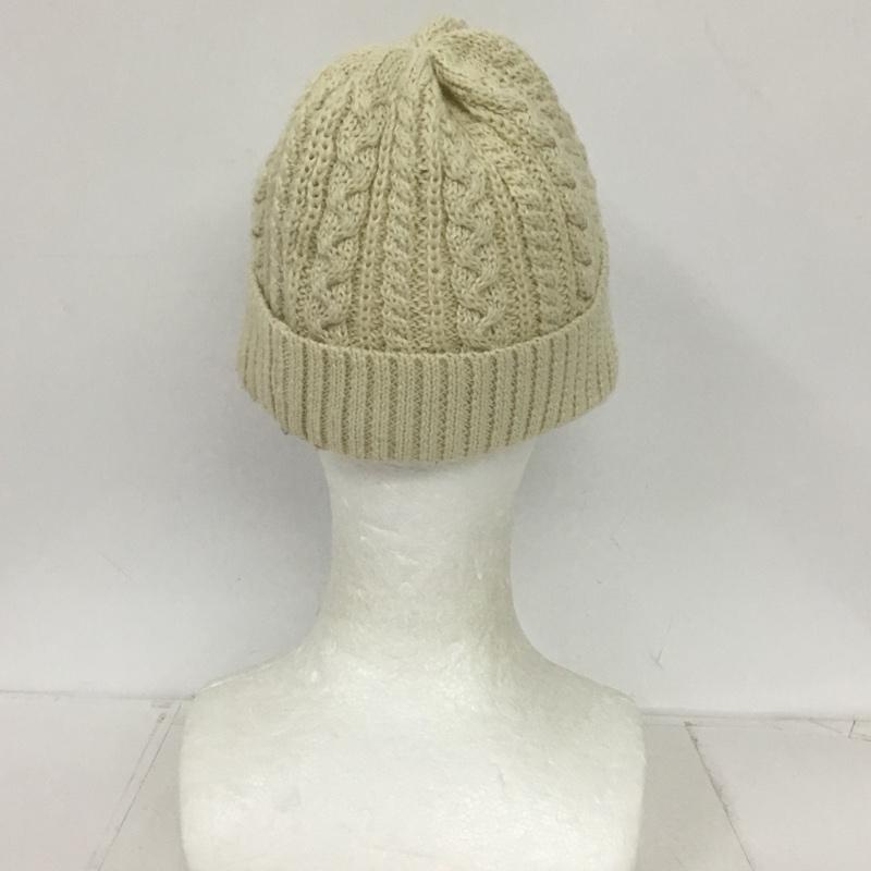 ダイワ ピアサーティナイン DAIWA PIER39 帽子 ニット帽 BC-54023W TECH CABLE WATCH CAP ワンポイント オフホワイト / オフホワイト /  メンズ USED 古着 中古 10132253