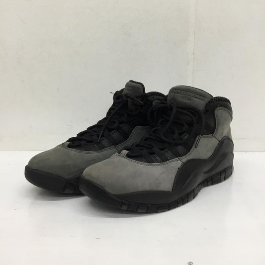 ナイキ NIKE スニーカー スニーカー NIKE AIR JORDAN 10 RETRO 310805-002 28.0cm ロゴ、文字 灰 / グレー / X 黒 / ブラック /  メンズ USED 古着 中古 10129902