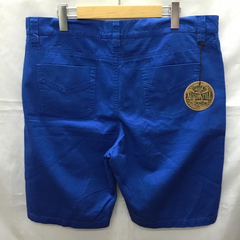 カスタムスタイル KUSTOMSTYLE パンツ ショートパンツ 34 無地 青 / ブルー /  メンズ USED 古着 中古 10108812