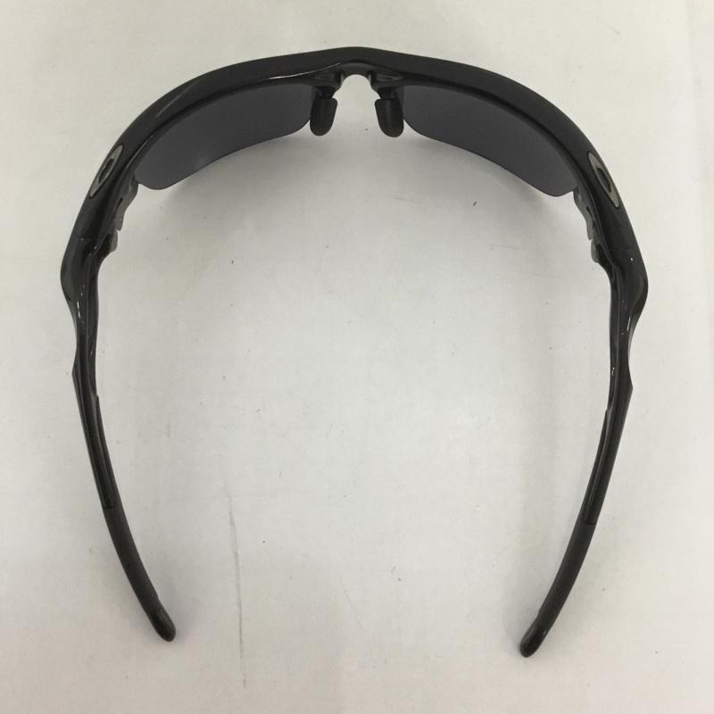 オークリー OAKLEY めがね・サングラス サングラス OO9162-01 FAST JACKET スポーツサングラス 箱有 ミラーレンズ ロゴ、文字 黒 / ブラック /  メンズ USED 古着 中古 10126897