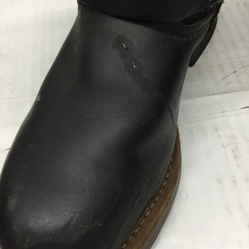 レッドウィング RED WING ブーツ エンジニアブーツ D2268 USA6 UK5 24cm 24.0cm 無地 黒 / ブラック /  レディース USED 古着 中古 10107869