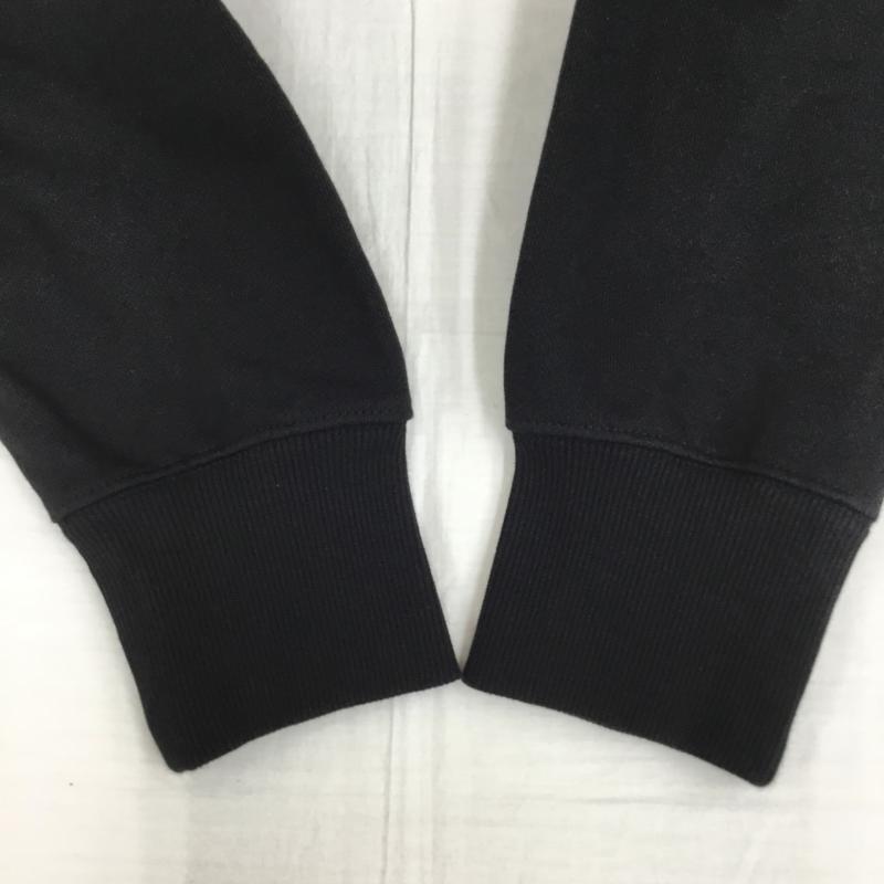 トミーヒルフィガー TOMMY HILFIGER パーカー 長袖 ジップパーカー ロゴ、文字 黒 / ブラック /  メンズ USED 古着 中古 10143641