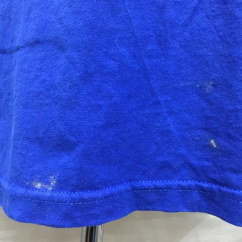 古着 USED Tシャツ 半袖 Cypher code クルーネック L ロゴ、文字 青 / ブルー /  メンズ USED 古着 中古 10117191