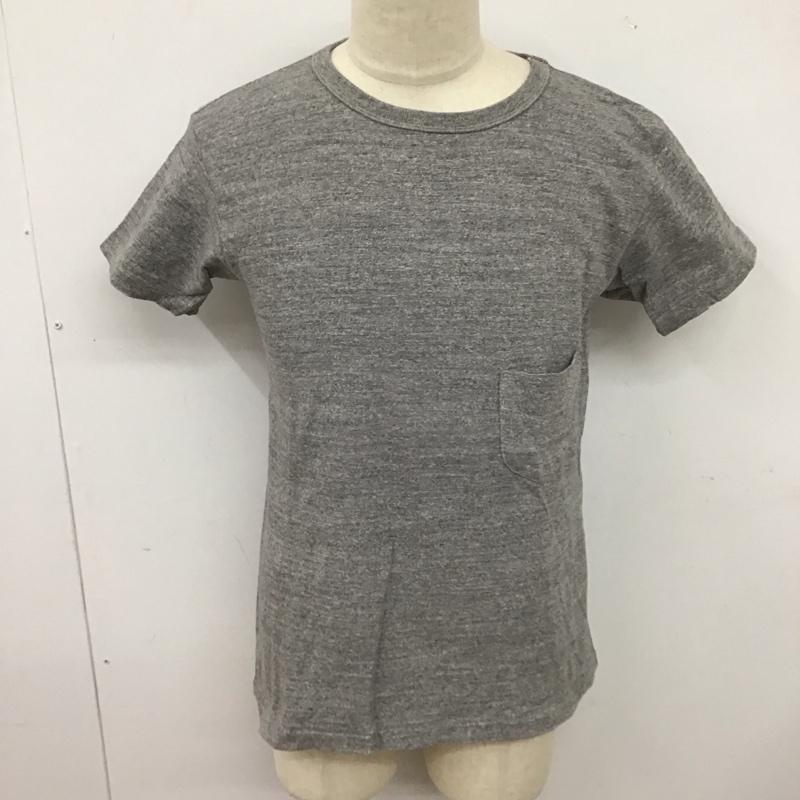 フィルメランジェ FilMelange Tシャツ 半袖 半袖カットソー プリントTシャツ クルーネックカットソー 3 無地 灰 / グレー /  メンズ USED 古着 中古 10125332