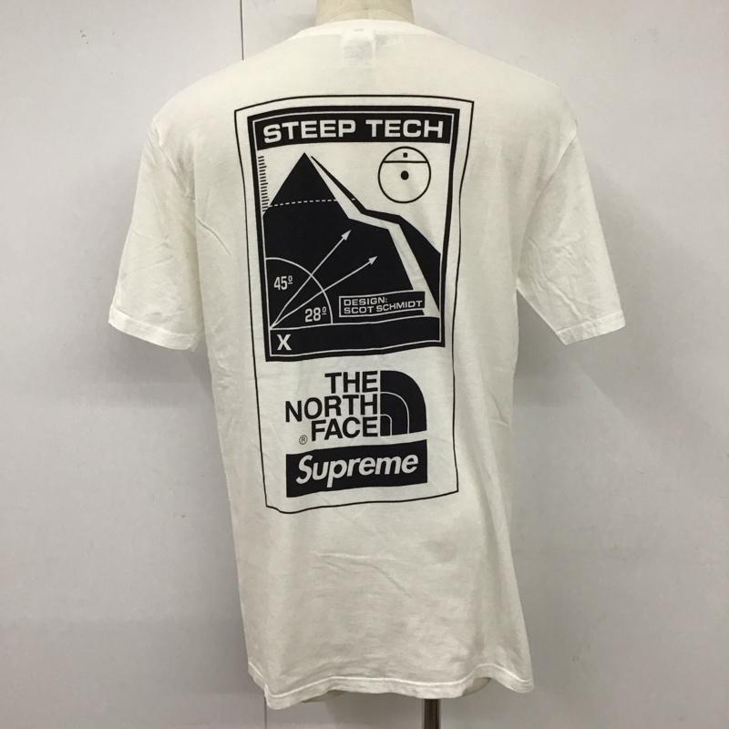 シュプリーム Supreme Tシャツ 半袖 16SS STEEPTECHTEE 半袖カットソー プリントTシャツ M ロゴ、文字 白 / ホワイト /  メンズ USED 古着 中古 10120031