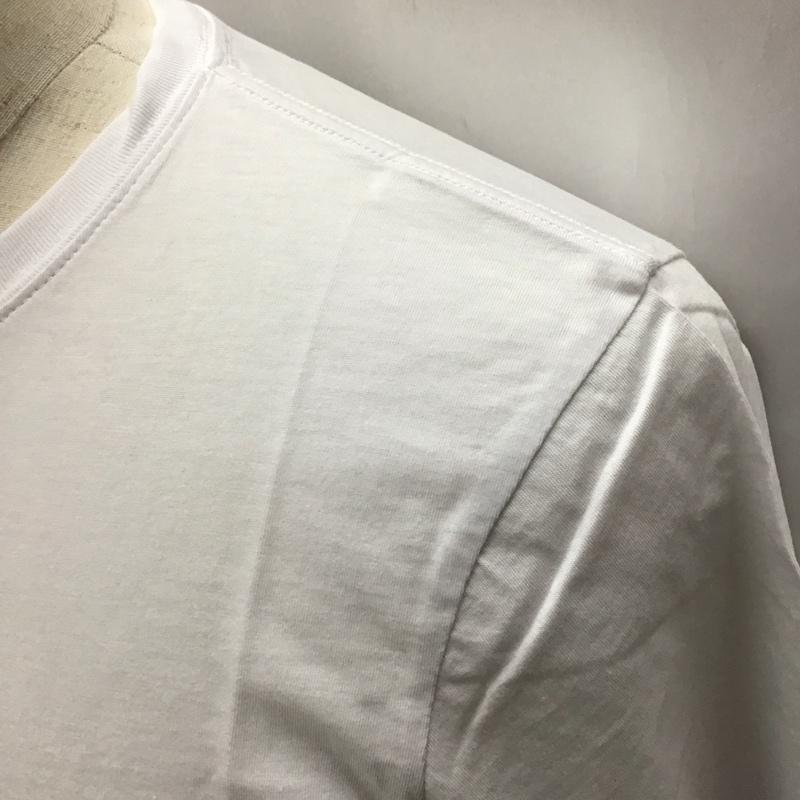 サタデーズサーフニューヨークシティー SATURDAYS SURF NYC Tシャツ 半袖 半袖カットソー プリントTシャツ クルーネックカットソー M プリント 白 / ホワイト /  メンズ USED 古着 中古 10114118