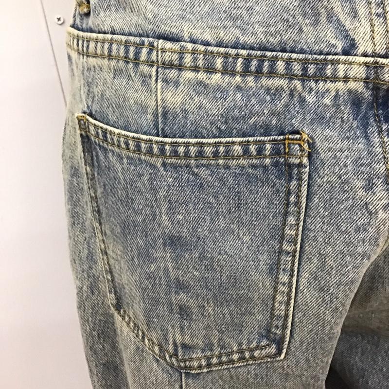 ジーナシス JEANASIS パンツ デニム、ジーンズ JS050727AA M 無地 青 / ブルー /  レディース USED 古着 中古 10112979
