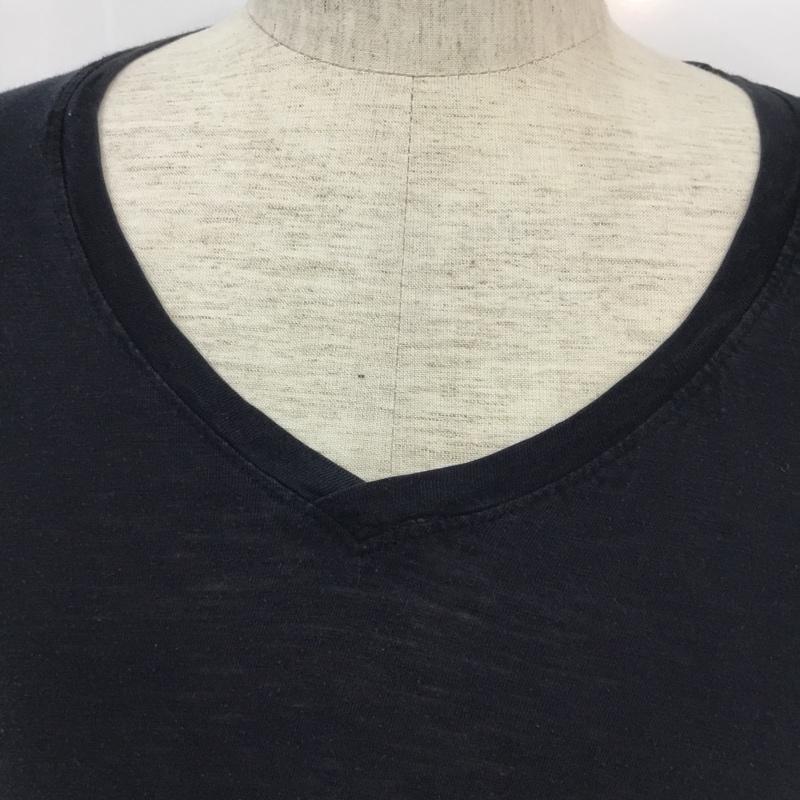 ハレ HARE Tシャツ 半袖 Vネック S 無地 紺 / ネイビー /  メンズ USED 古着 中古 10046249