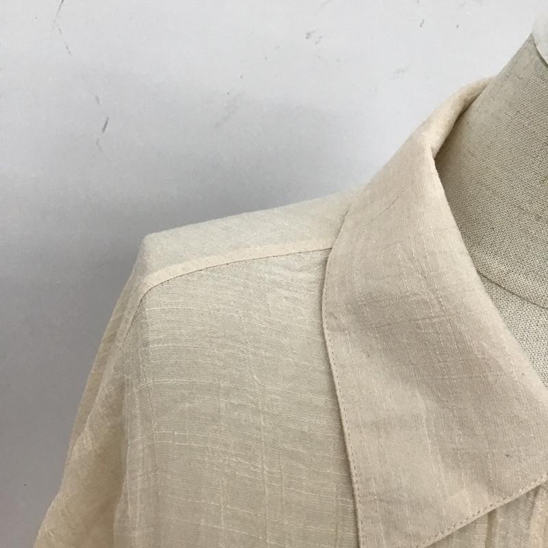 フィフス fifth ワンピース ひざ丈スカート シャツワンピース 無地 ベージュ / ベージュ /  レディース USED 古着 中古 10106140