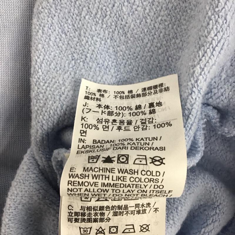 エアジョーダン AIR JORDAN パーカー 長袖 dr3088-411 長袖パーカー プルオーバーパーカー スウェット XXL プリント 水色 / ライトブルー /  メンズ USED 古着 中古 10132103