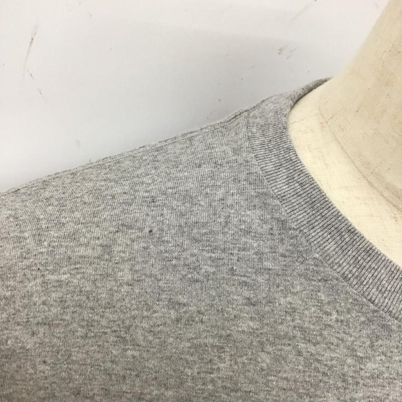 ベイプ BAPE Tシャツ 半袖 半袖カットソー プリントTシャツ クルーネックカットソー BBC L ロゴ、文字 灰 / グレー /  メンズ USED 古着 中古 10111948