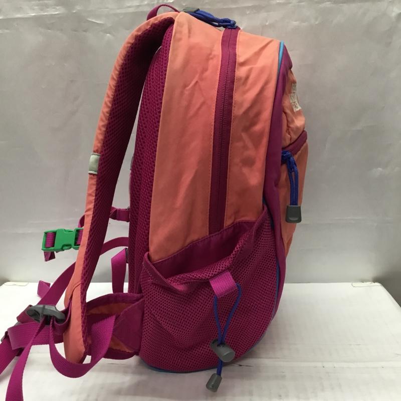 ザノースフェイス THE NORTH FACE バッグ バッグ NMJ71251 SMALL DAY スモールデイ キッズ リュック デイバッグ ロゴ、文字 桃 / ピンク / X 青 / ブルー / X マゼンタ / マゼンタ /  ガールズ USED 古着 中古 10108075