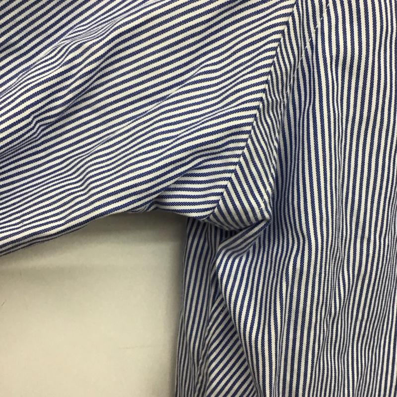 ポロバイラルフローレン Polo by RALPH LAUREN シャツ、ブラウス 長袖 長袖シャツ ストライプシャツ カラーシャツ ストライプ 白 / ホワイト / X 水色 / ライトブルー /  メンズ USED 古着 中古 10150368