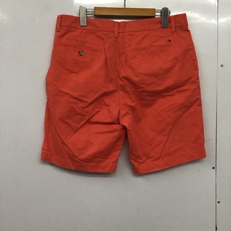 トミーヒルフィガー TOMMY HILFIGER パンツ ショートパンツ ショートパンツ ハーフパンツ カジュアルパンツ 32インチ 無地 橙 / オレンジ /  メンズ USED 古着 中古 10146792