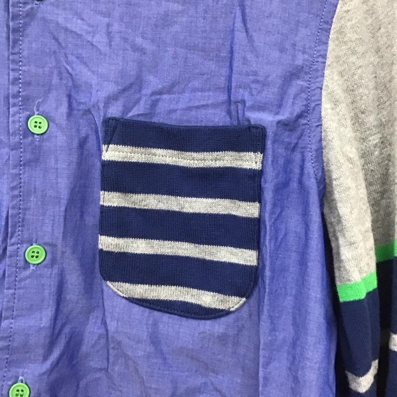 フラボア FRAPBOIS シャツ、ブラウス 長袖 長袖シャツ ボーダーシャツ カラーシャツ 3 ボーダー柄 マルチカラー / マルチカラー /  メンズ USED 古着 中古 10128778