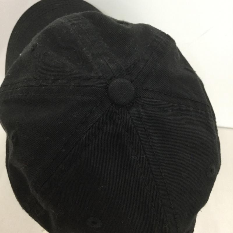 トミーヒルフィガー TOMMY HILFIGER 帽子 キャップ コットン ロゴ、文字 黒 / ブラック /  メンズ USED 古着 中古 10130215