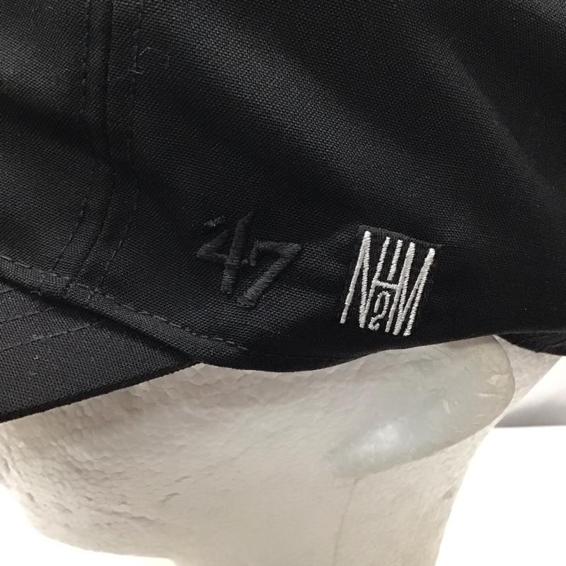 エヌハリウッド N.HOOLYWOOD 帽子 キャップ AC30-096 47 CAP ワンポイント 黒 / ブラック /  メンズ USED 古着 中古 10116057