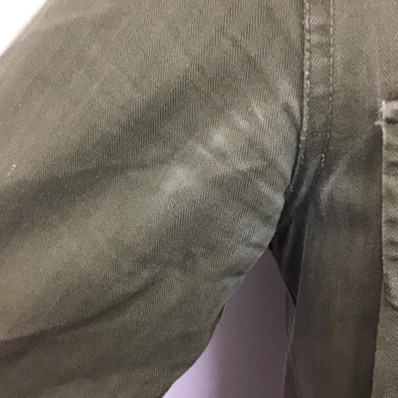 古着 USED シャツ、ブラウス 長袖 ミリタリーシャツ オランダ軍 開襟 無地 カーキ / カーキ /  メンズ USED 古着 中古 10120185